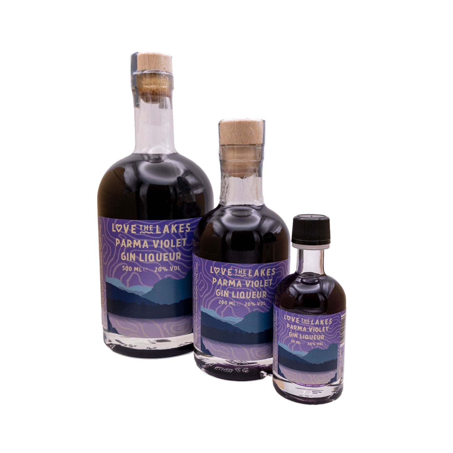Love the Lakes Parma Violet Gin Liqueur