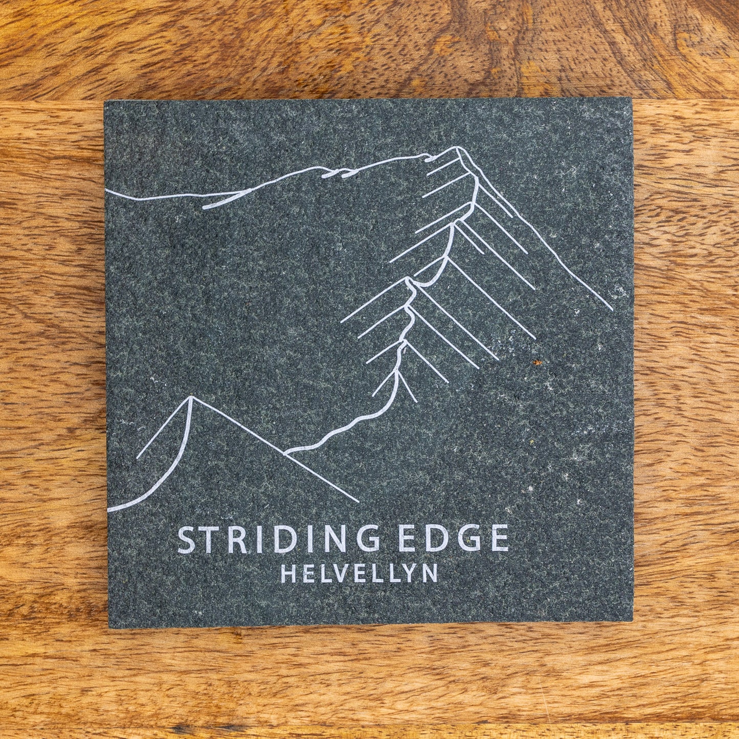 Love the Lakes X Honister X Sugar Shed Green Slate Mountain Coasters - 3 designs