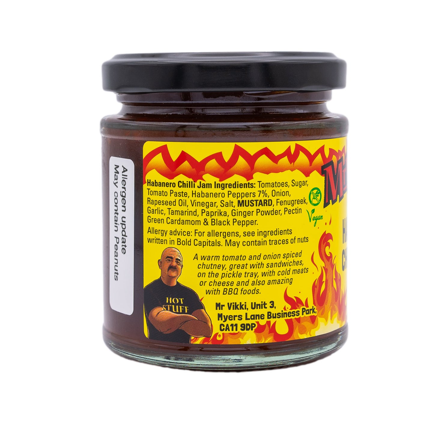 Mr Vikki's Habanero Chilli Jam 210g