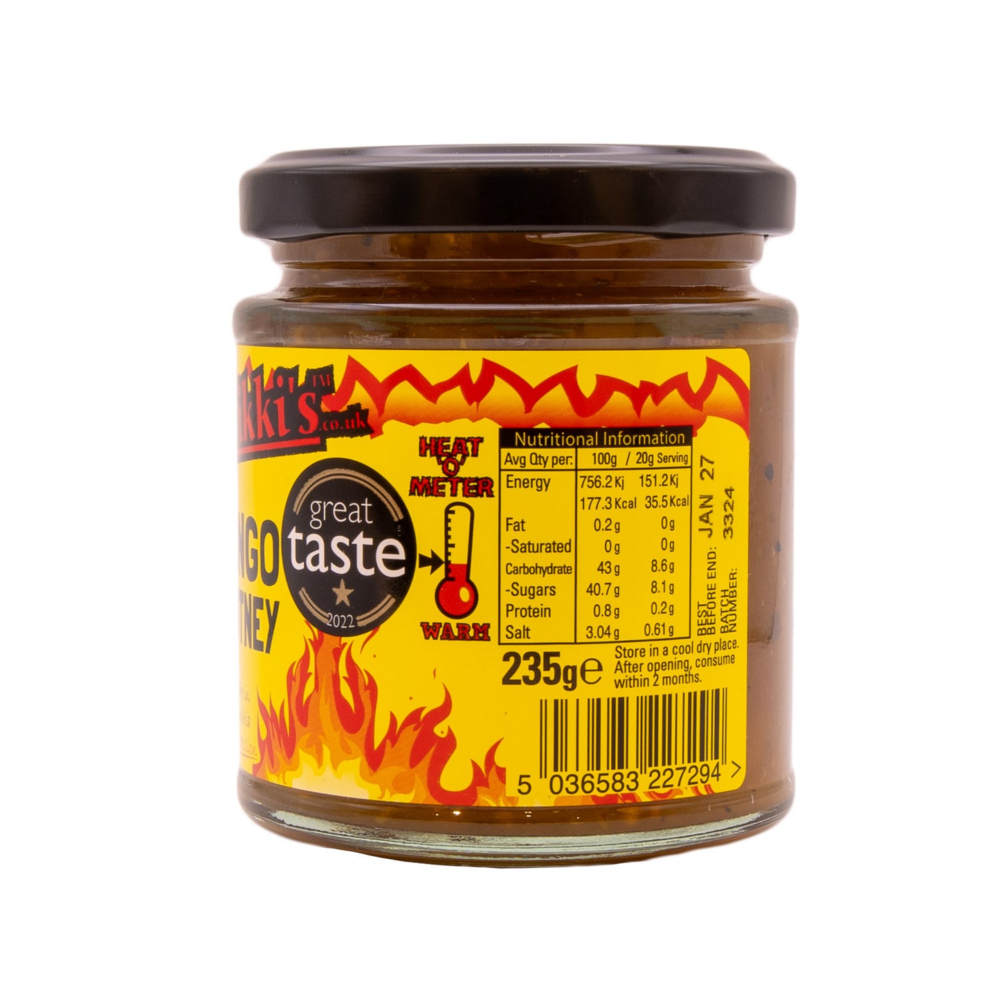 Mr Vikki's Mango Chutney 235g