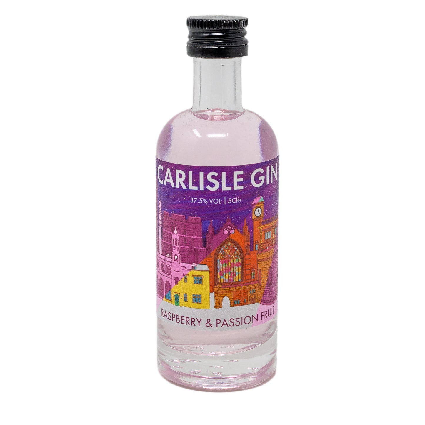 Cumbria Distilling Co - Carlisle Gin - Raspberry & Passionfruit Gin - 2 Sizes