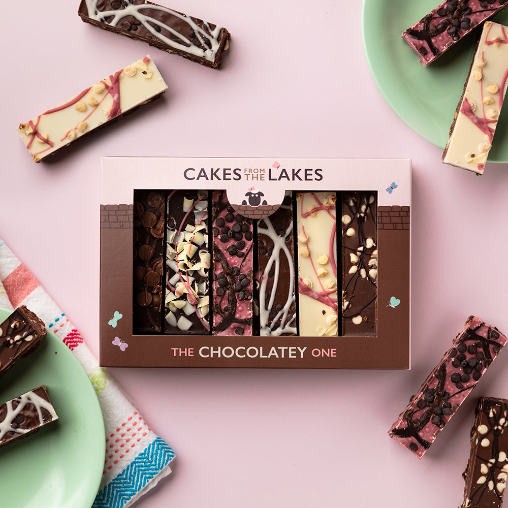 Cakes from The Lakes Tiffin Gift Box The Chocolatey One