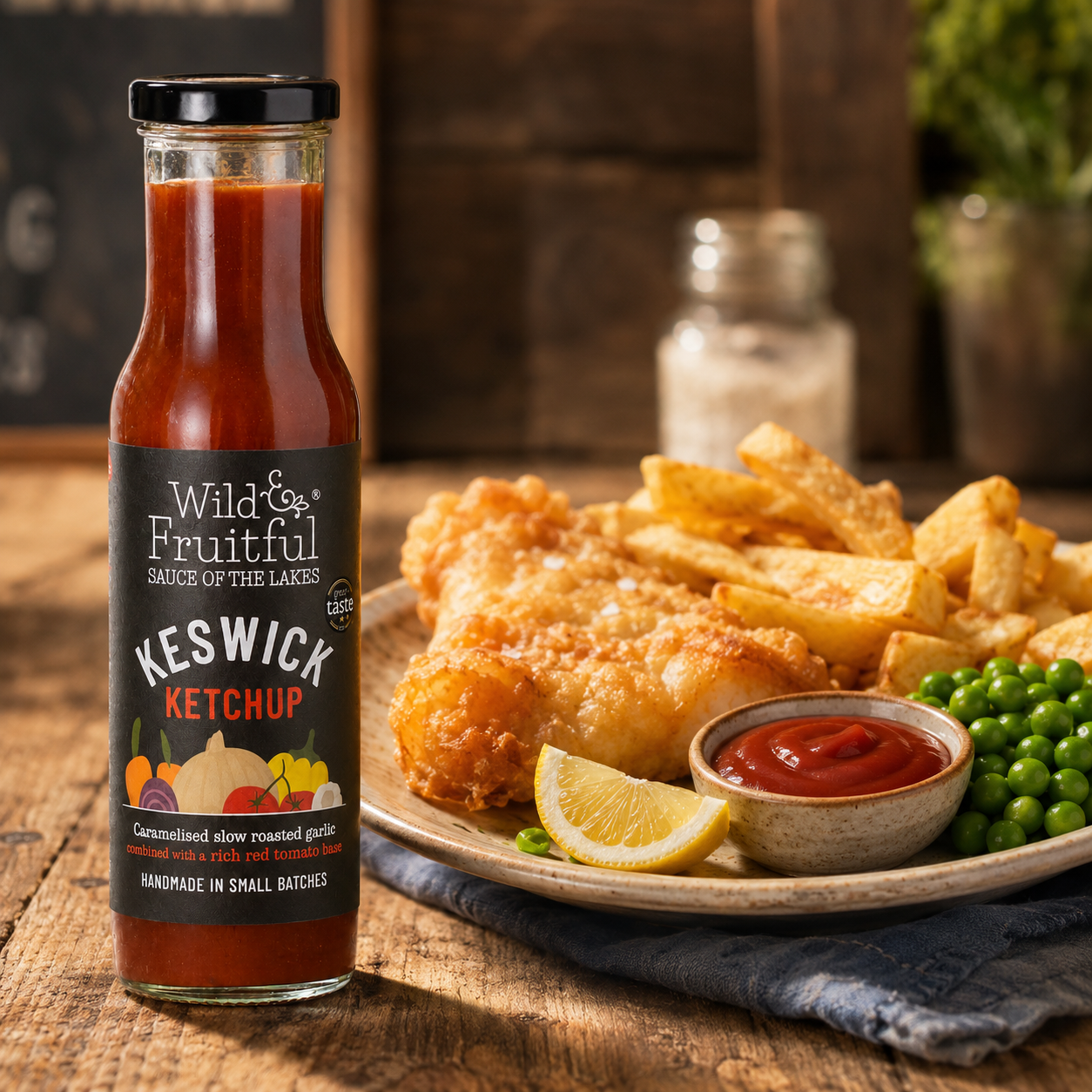 Wild and Fruitful Keswick Ketchup - 270g