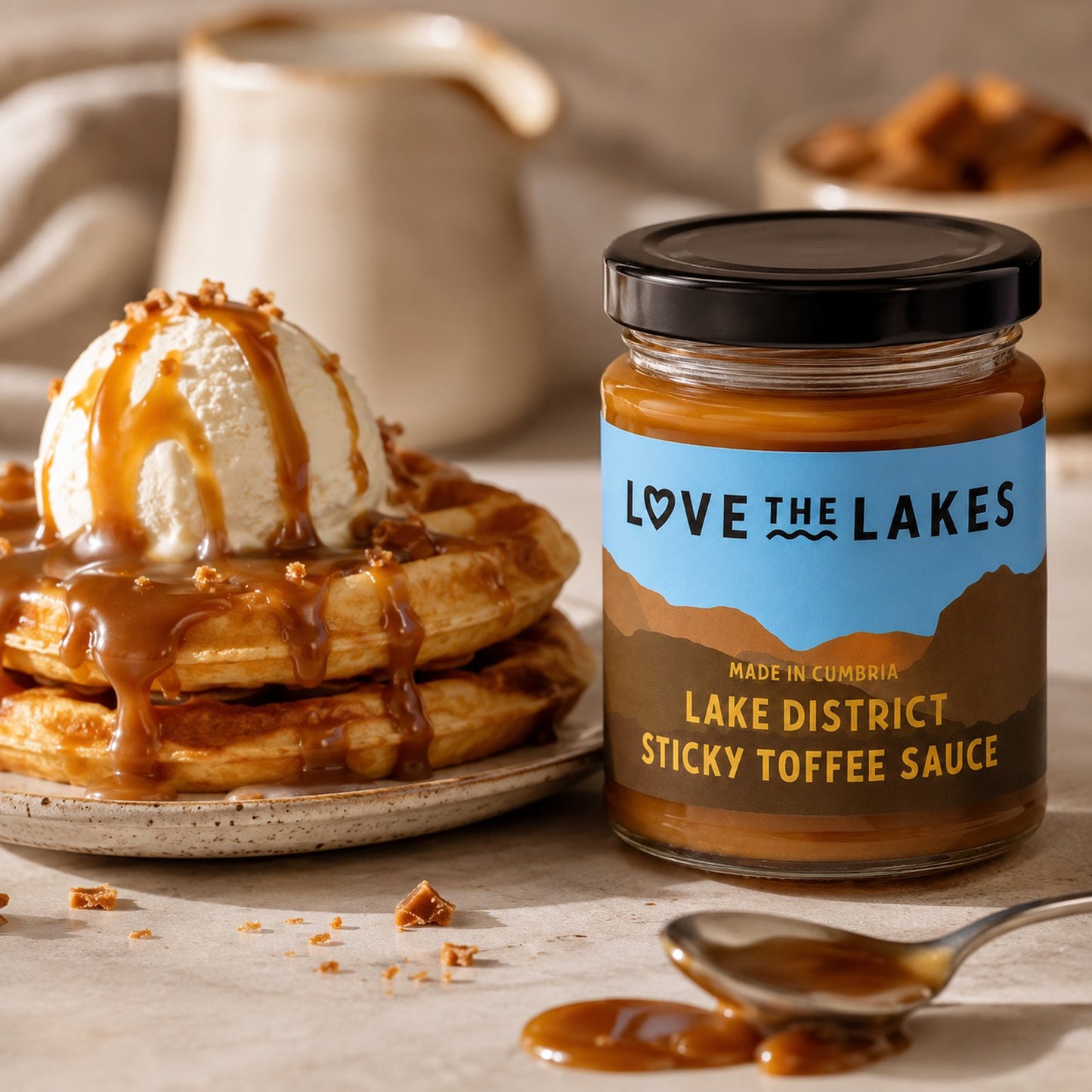 Love the Lakes Lake District Sticky Toffee Sauce 200g