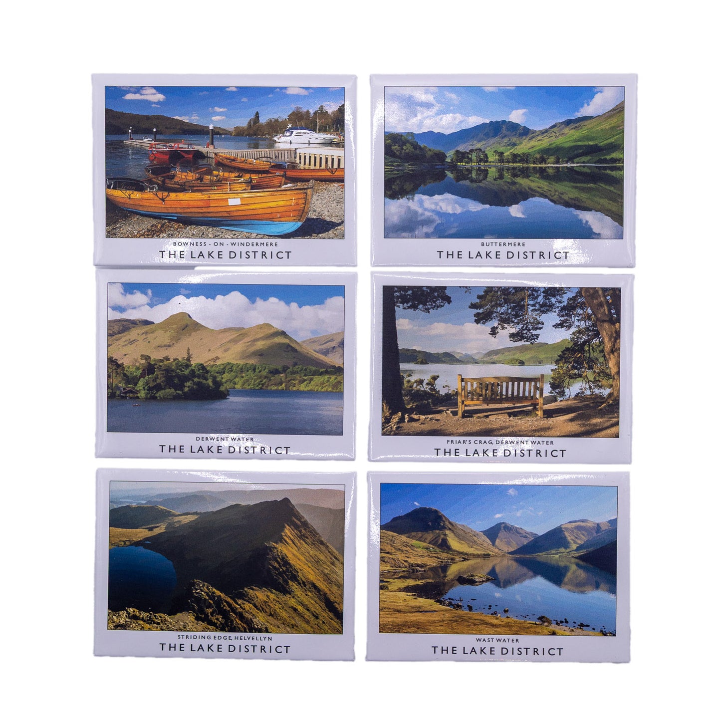 Love the Lakes 'Lake District Scenes' Magnets