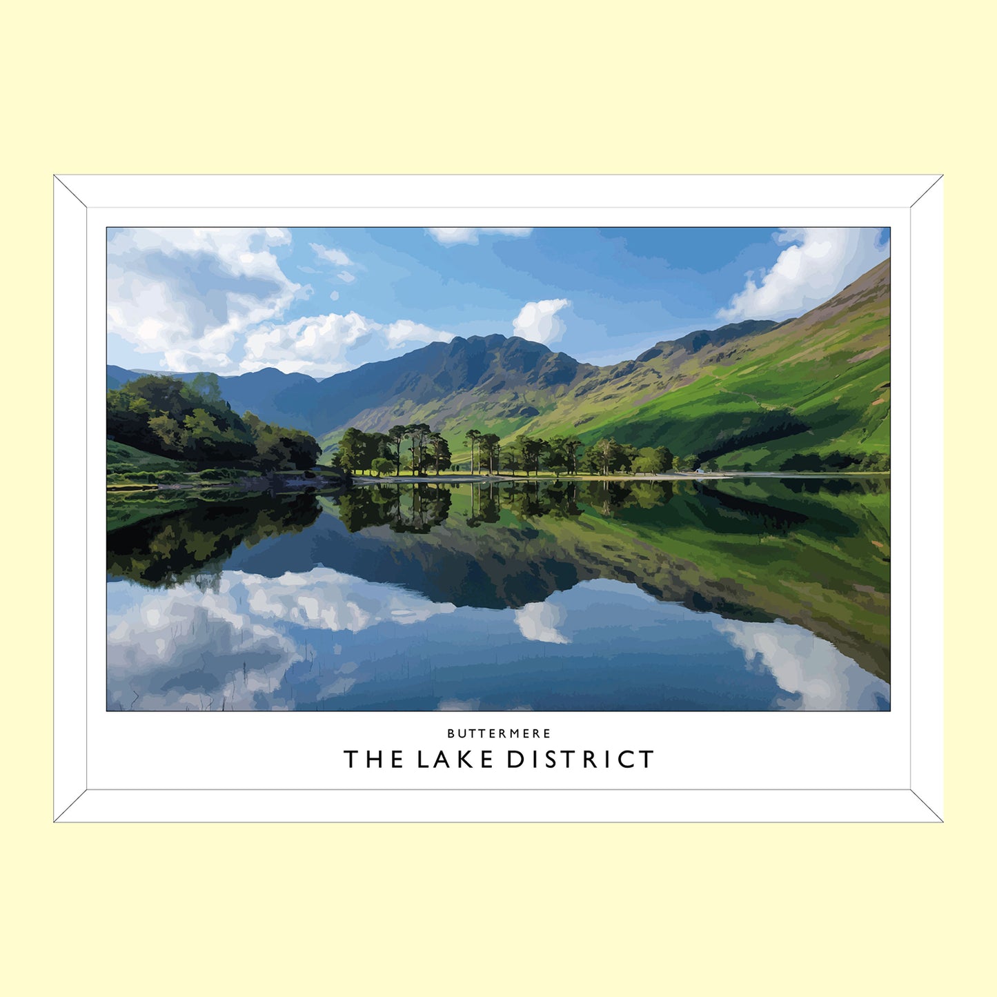 Love the Lakes Buttermere A2 or A3 Poster