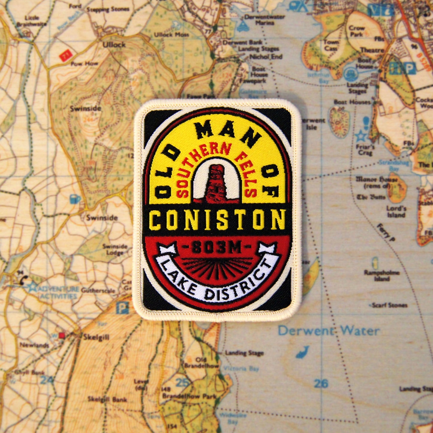 Old Man Of Coniston Iron On Patch