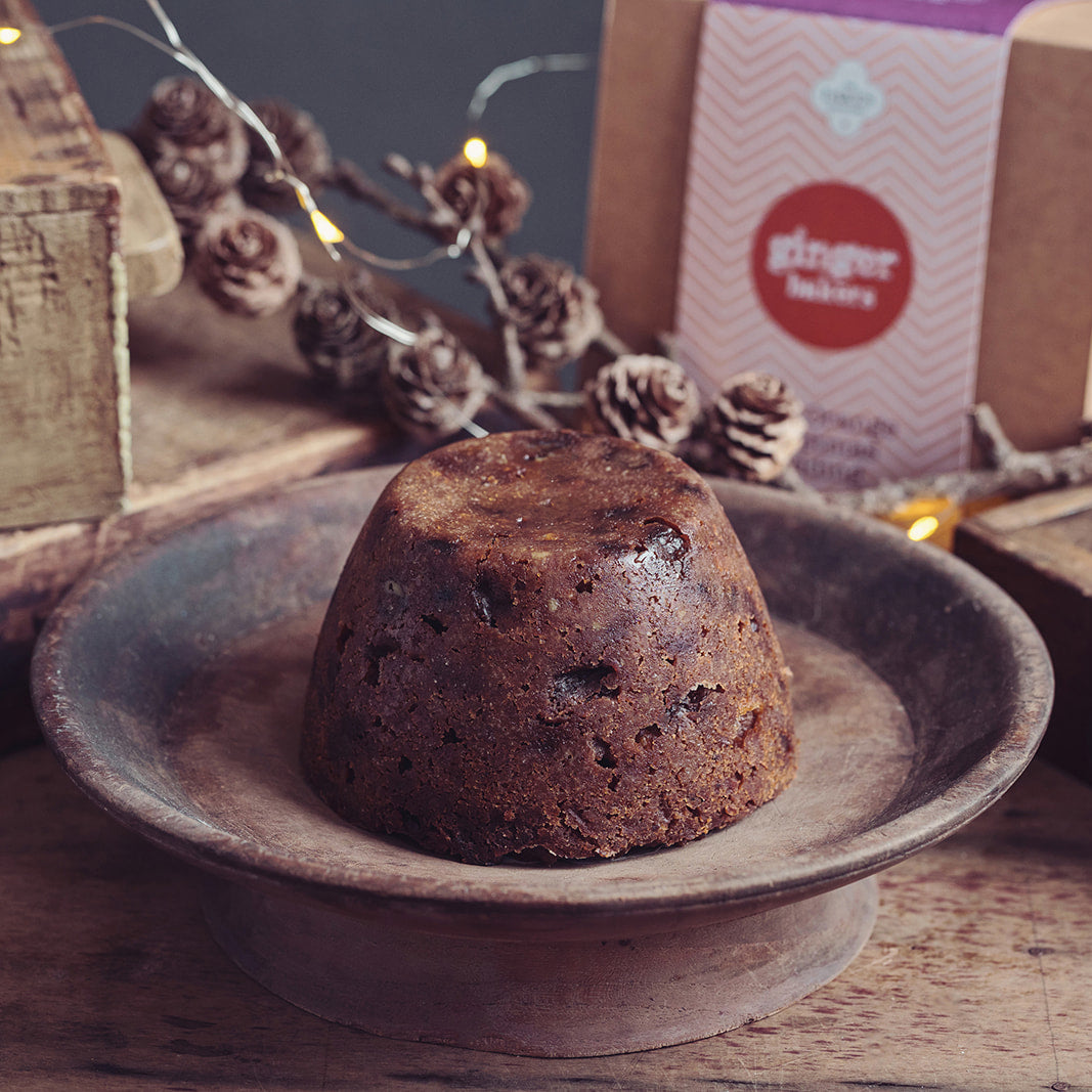 Ginger Bakers Luxury Fig and Orange Christmas Pudding 454g