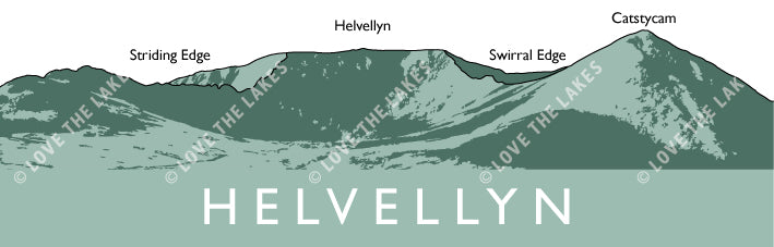 Helvellyn Mug - Love the Lakes Exclusive