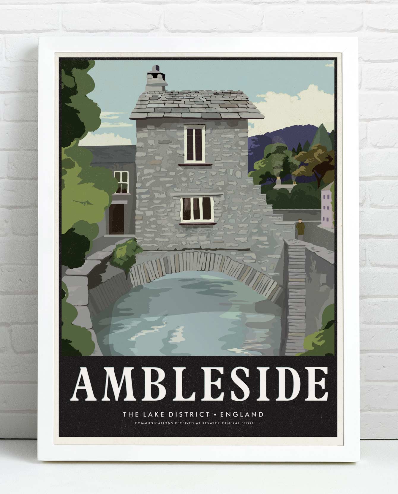 Keswick General Store Ambleside Print