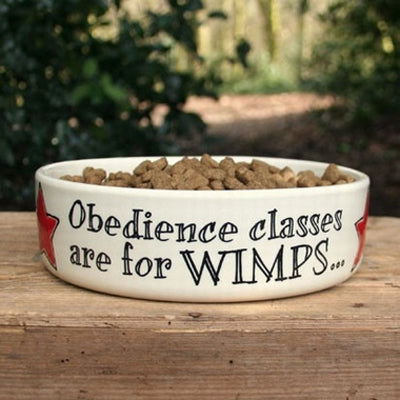 Sweet William Obedience Classes Dog Bowl