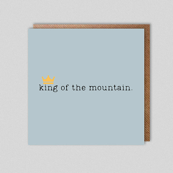 Dolly & Doug King of The Mountain Card