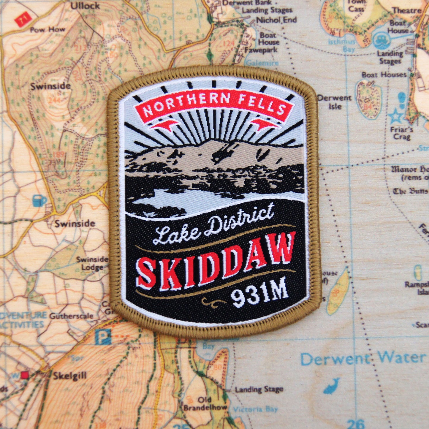 Skiddaw Iron On Patch