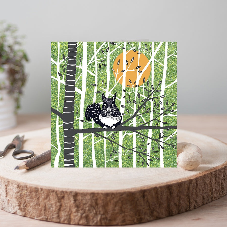 Perkins & Morley Squirrel Card