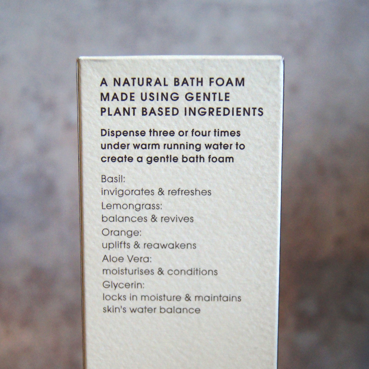 Pure Lakes Sweet Basil & Orange Silken Bath Foam