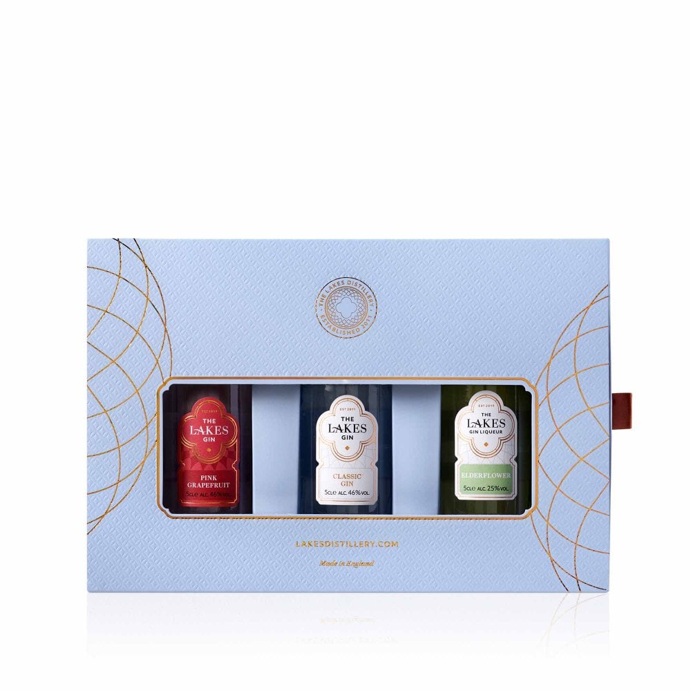 The Lakes Distillery - The Lakes Gin Collection 3 x 5cl Gift Pack