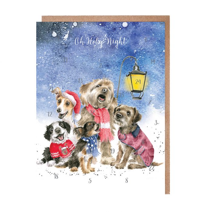 Holy Night A5 Advent Card