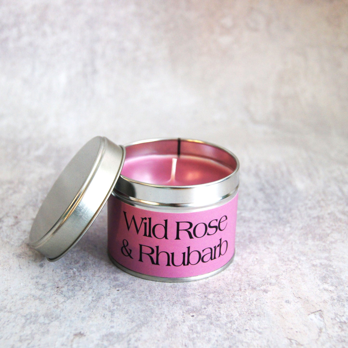 Pintail Candles Wild Rose & Rhubarb Candle