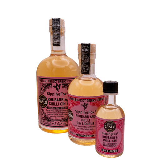 SippingFox Rhubarb and Chilli Gin Liqueur