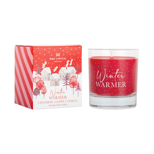 Wax Lyrical Winter Warmer Candle Jar in Festive Gift Box