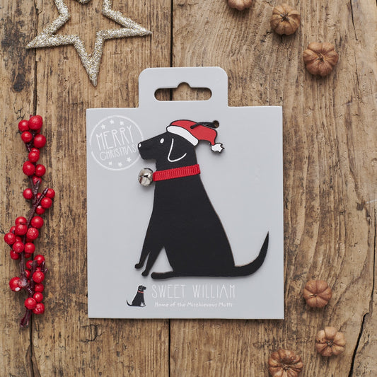 Black Labrador Tree Decoration