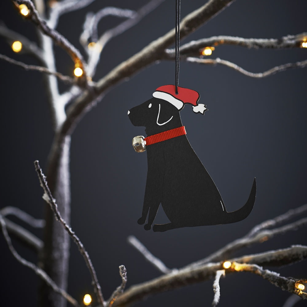 Black Labrador Tree Decoration