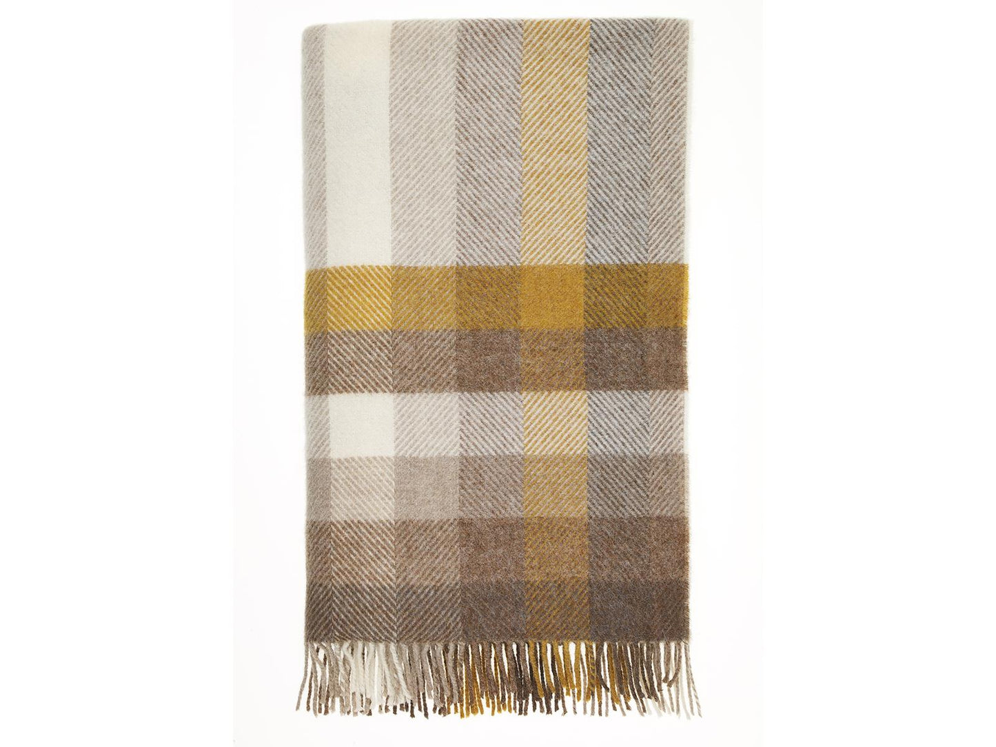 Bronte by Moon Woodale Gold Throw Blanket