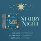 Wax Lyrical Starry Night Candle Jar in Festive Gift Box