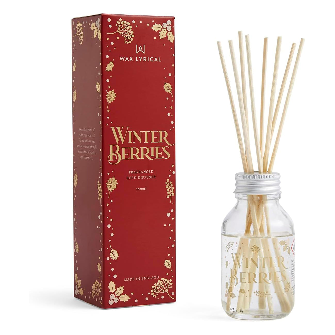 Wax Lyrical Winter Berries 100ml Reed Diffuser