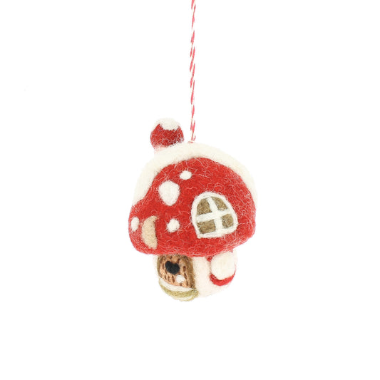 Toadstool House Decoration