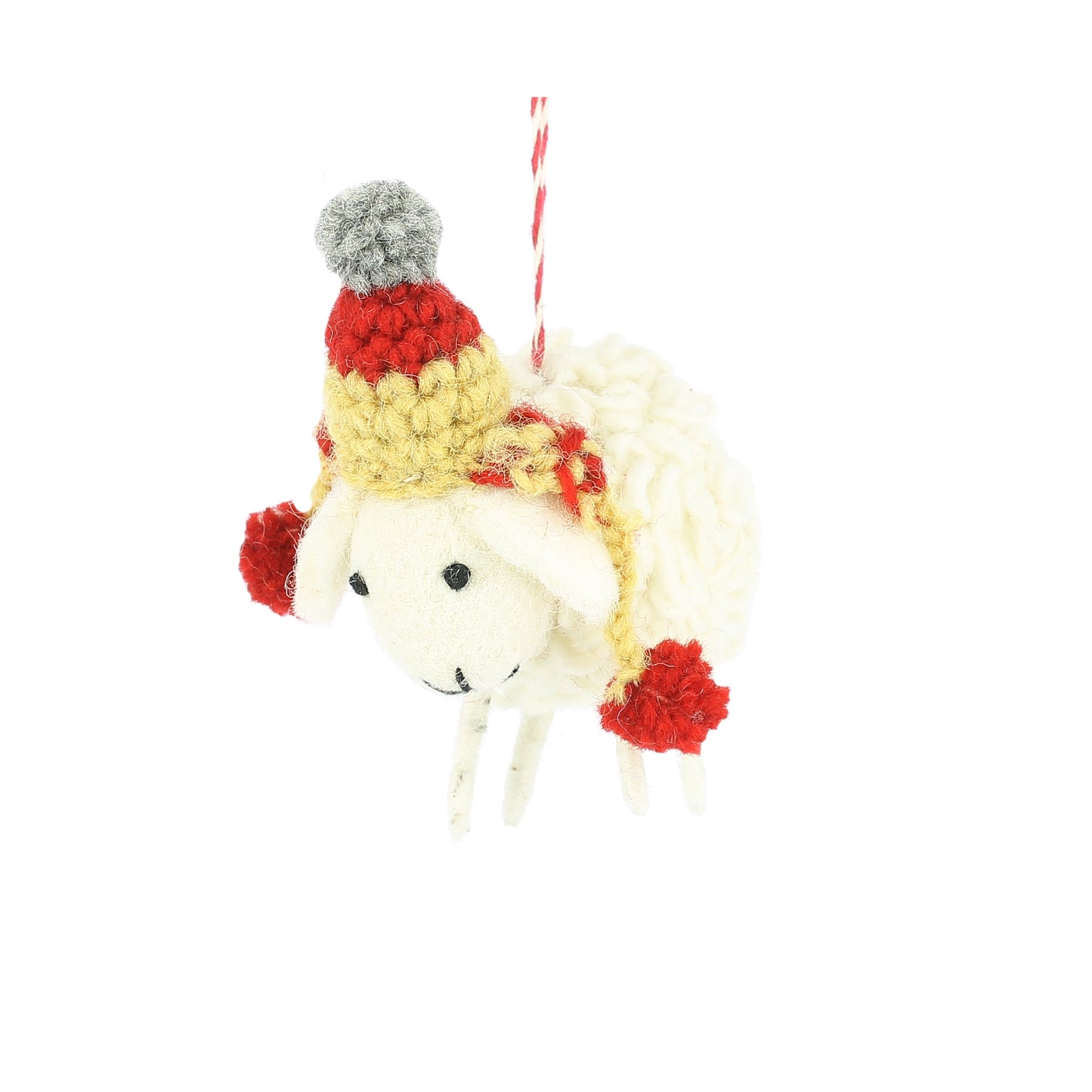 Sheep with Hat Decoration