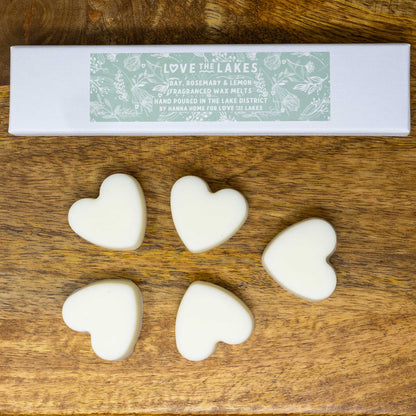 Love the Lakes Scented Large Soy Wax Melts box of 5 (6 fragrances)