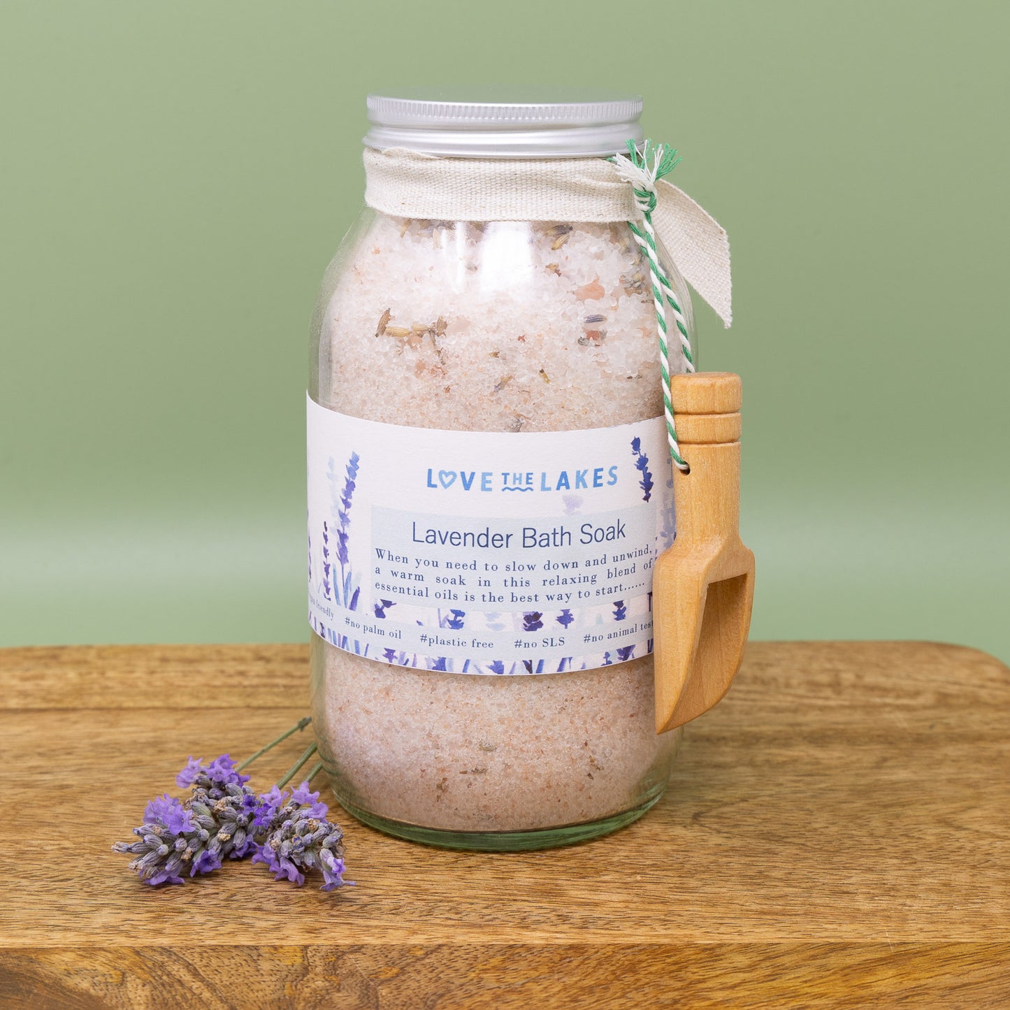 Love the Lakes Lavender Essential Oils Bath Soak