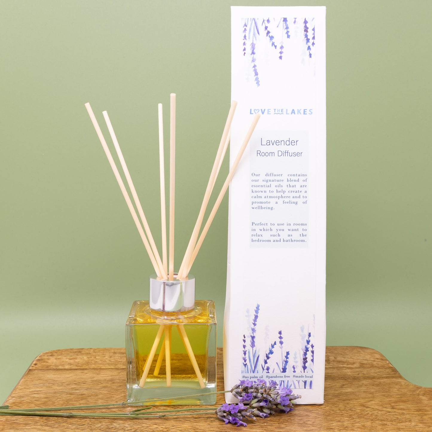 Love the Lakes Lavender Essential Oils Reed Diffuser