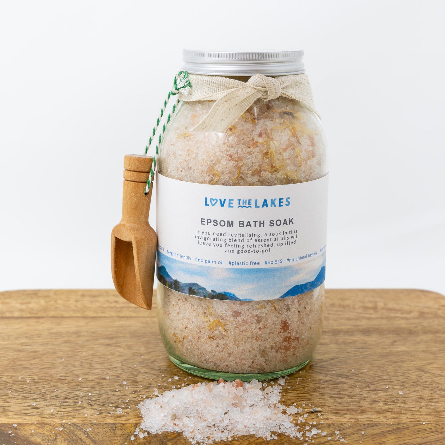 Love the Lakes Earth Savers Epsom Bath Soak Jar