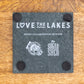 Love the Lakes X Honister X Sugar Shed Green Slate Mountain Coasters - 4 designs