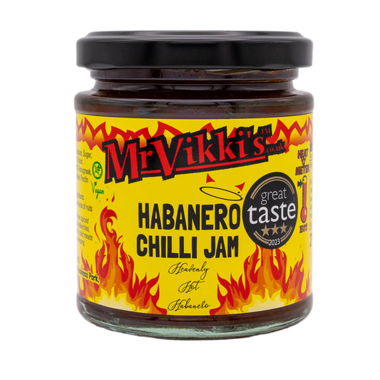 Mr Vikki's Habanero Chilli Jam 210g