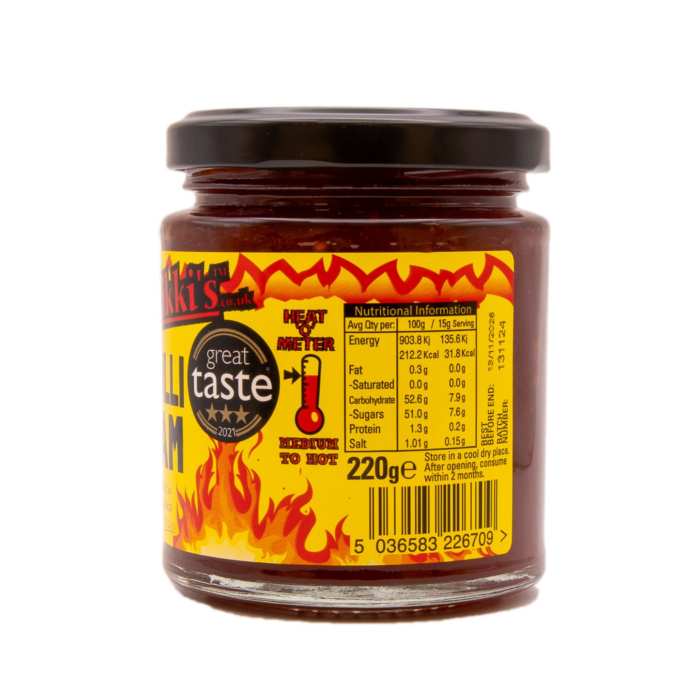 Mr Vikki's Chilli Jam 220g