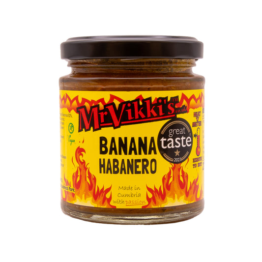 Mr Vikki's Banana Habanero 220g