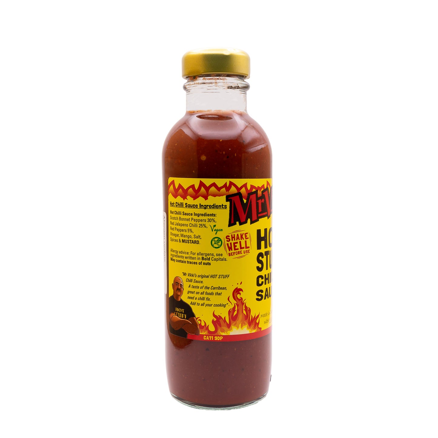 Mr Vikki's Hot Stuff Chilli Sauce 240ml