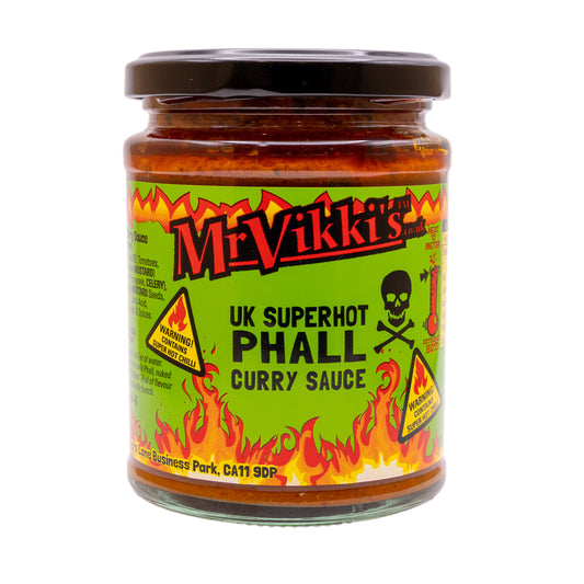 Mr Vikki's UK Superhot Phall Curry Sauce 315g