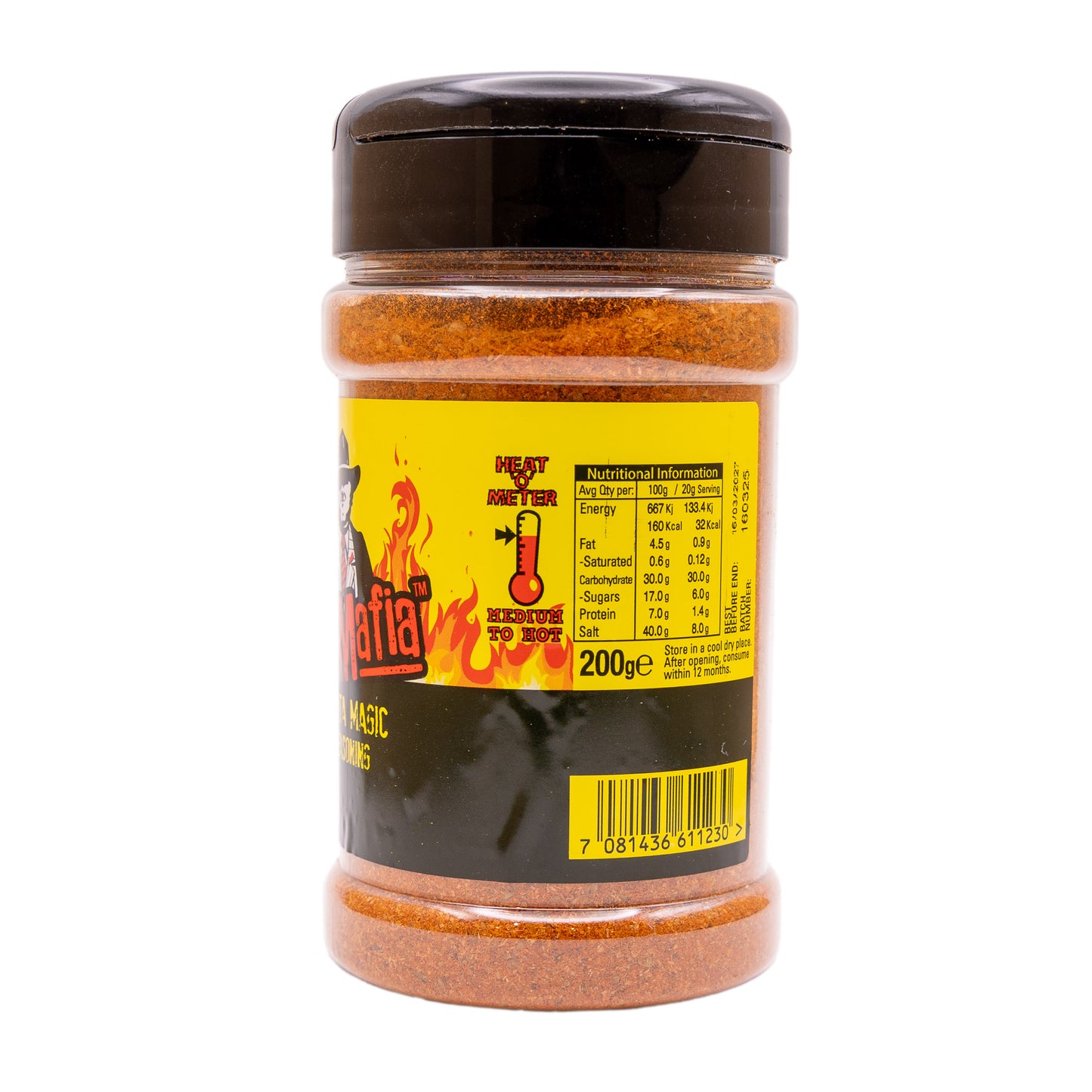 Mr Vikki's Chilli Mafia Fajita Magic Seasoning 200g Shaker