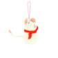 Mouse with Scarf Decoration