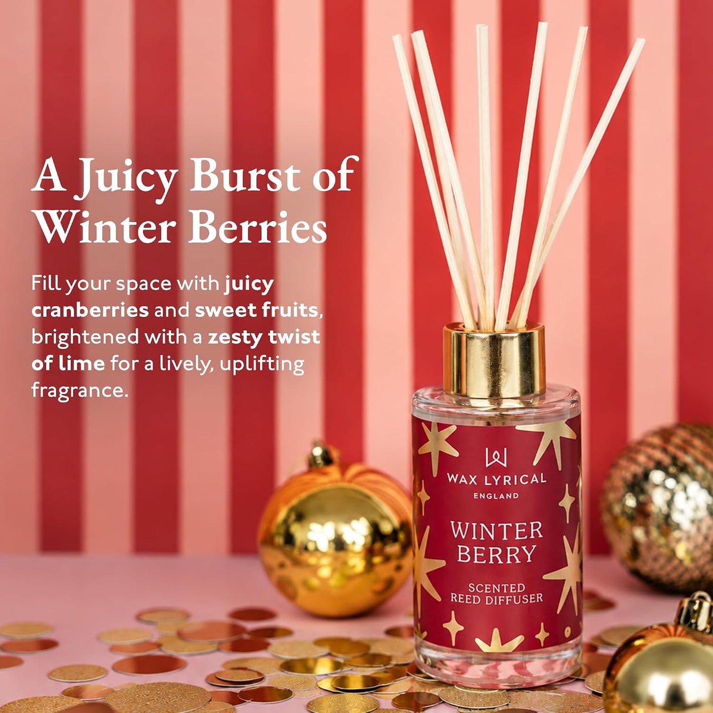 Wax Lyrical Winter Berry 100ml Diffuser
