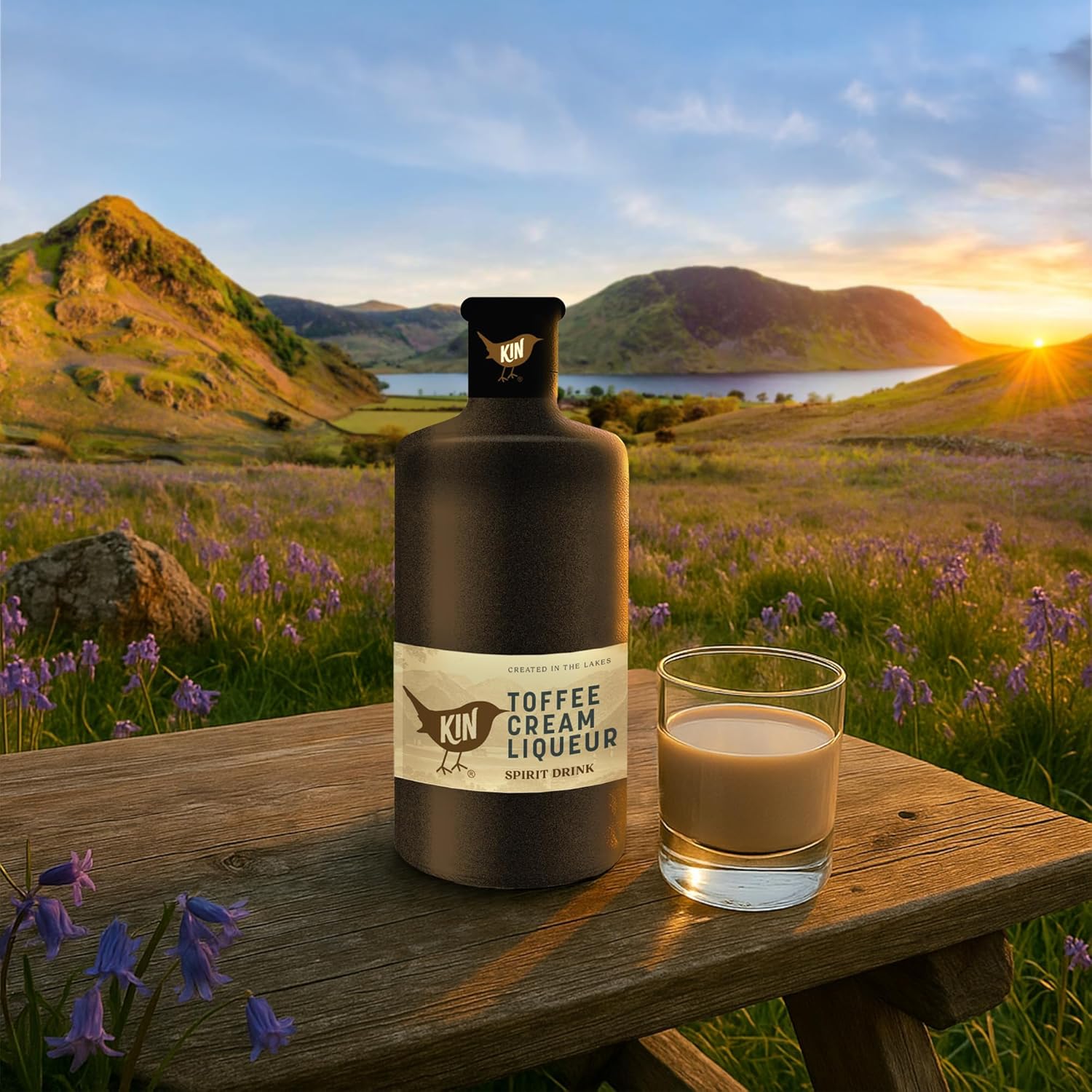 Kin Vodka Toffee Cream Liqueur 17% ABV 70cl Bottle – Love the Lakes