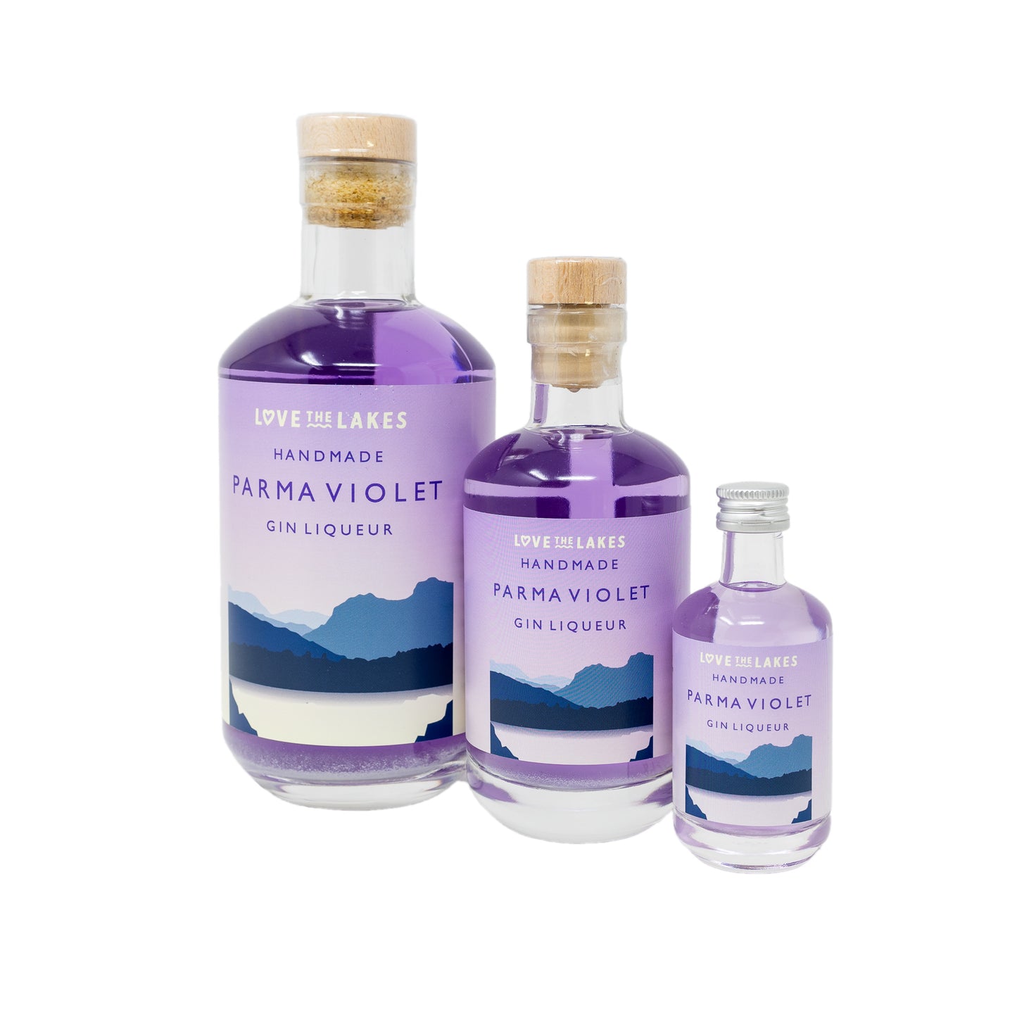 Love the Lakes Parma Violet Shimmer Gin Liqueur