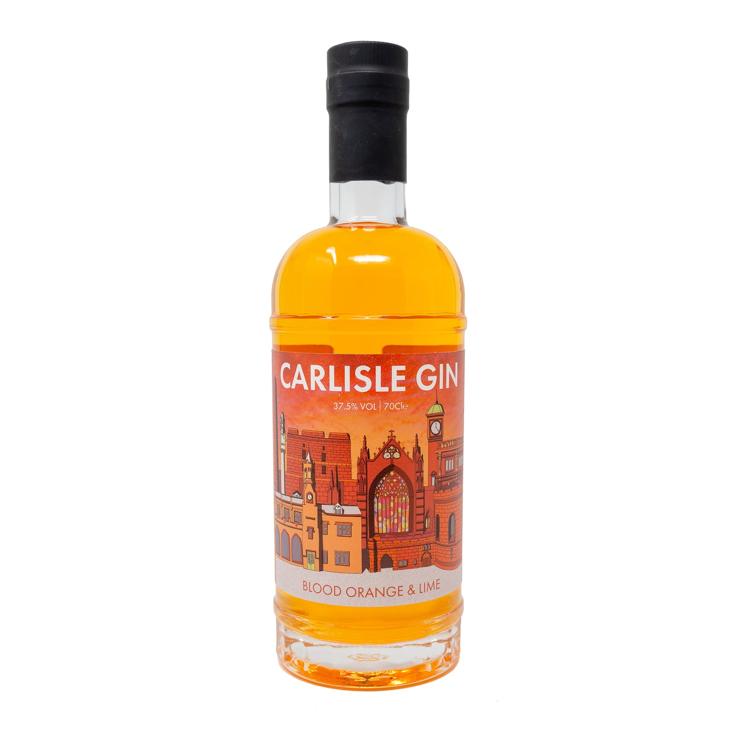 Cumbria Distilling Co - Carlisle Gin - Blood Orange & Lime Gin - 2 Sizes