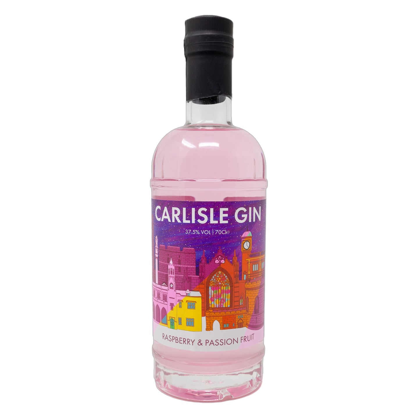 Cumbria Distilling Co - Carlisle Gin - Raspberry & Passionfruit Gin - 2 Sizes