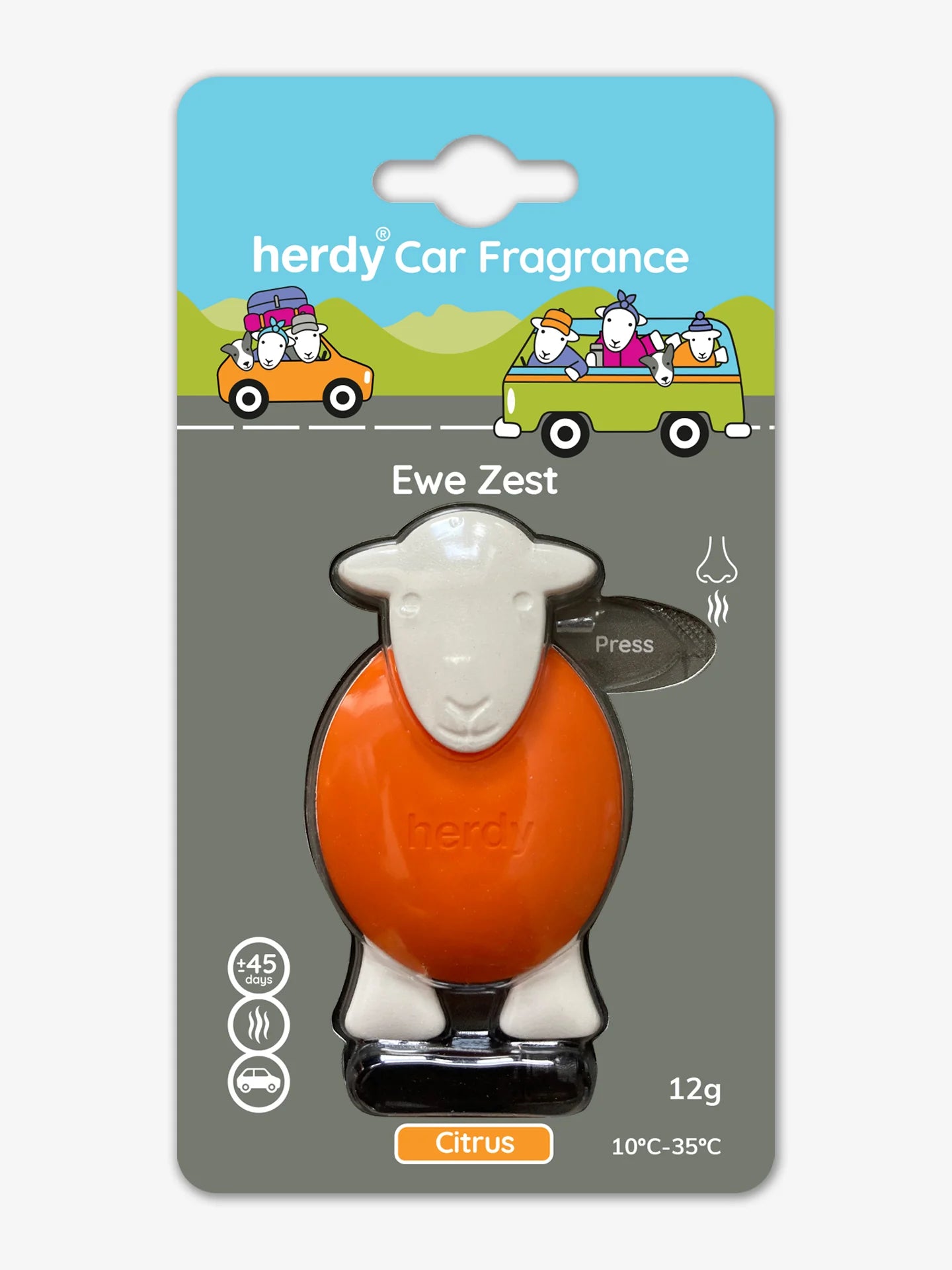 Herdy Ewe Zest Car Fragrance