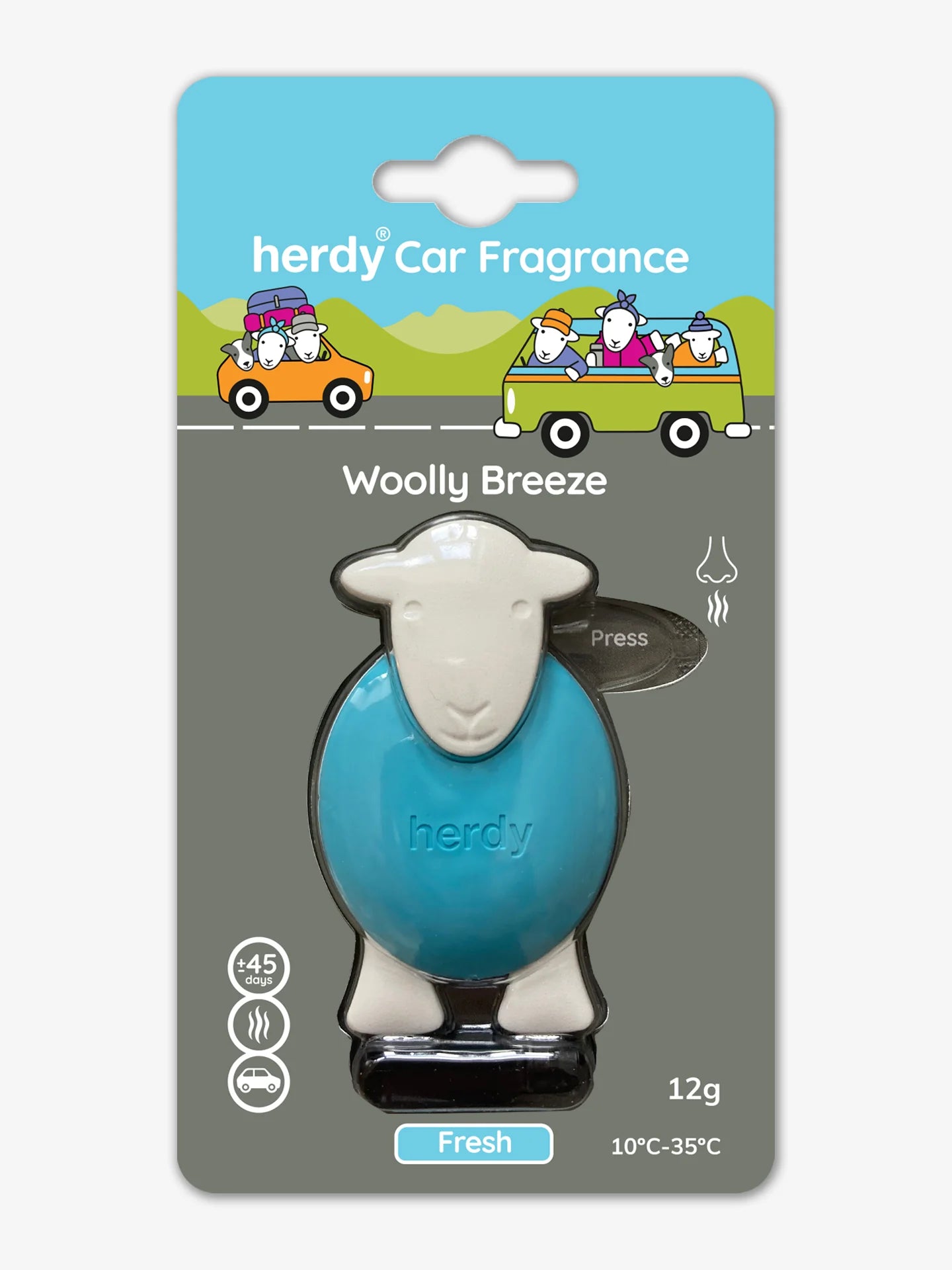 Herdy Woolly Breeze Car Fragrance